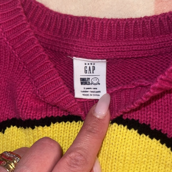 GAP KIDS - Smiley World Sweater & Leggings Set Size 4T - Picture 5 of 6